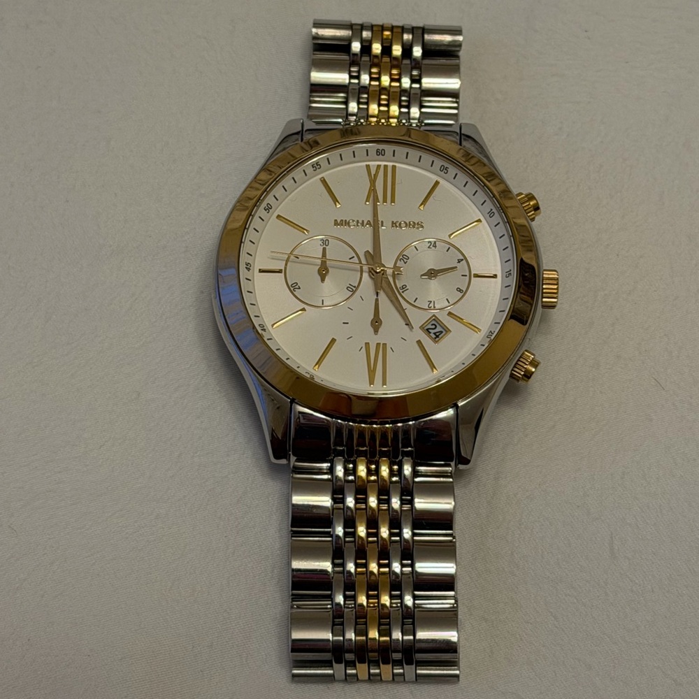 Michael Kors Two-Tone Chronograph Watch